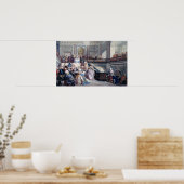 Poster Le château de Versailles à pied (Cuisine)