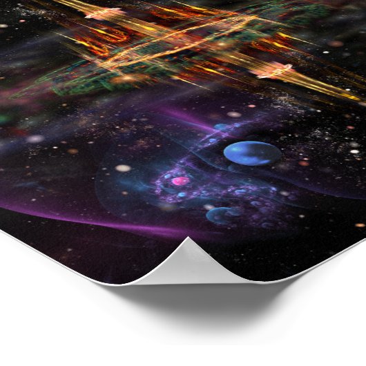 Poster Le château de Wizard (8x10) (Coin)