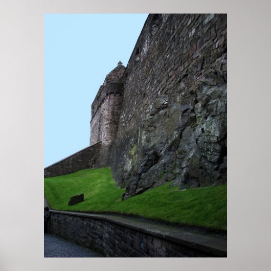 Poster Le château d'Édimbourg (Devant)