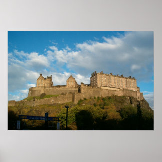 Poster Le château d'Édimbourg