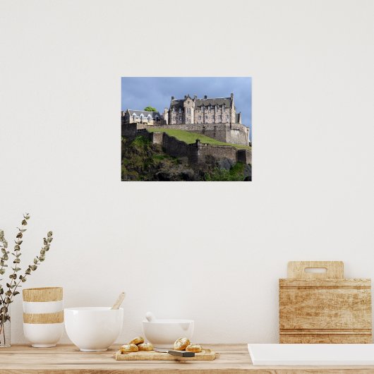 Poster le château d'edinburgh écossaise (Cuisine)