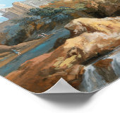 Poster Le château d'Orsini | Giovanni Battista Busiri (Coin)