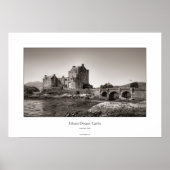 Poster Le château Eilean Donan (Devant)