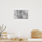 Poster Le Château, gardens and part of the park at Verne (Cuisine)