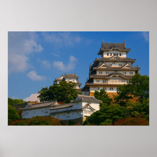 Poster le château himeji (Devant)