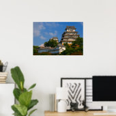Poster le château himeji (Bureau à domicile)