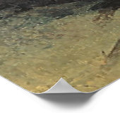 Poster Le château William Turner Alnwick (Coin)