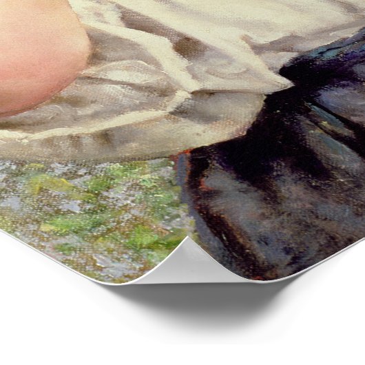 Poster Le Chaton Joueur (Coin)