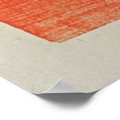 Poster Le chef d’un vieil homme à la barbe d’Edvard Munch (Coin)