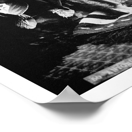 Poster Le chef d'Apache Antonio Maria avec sa famille, 18 (Coin)