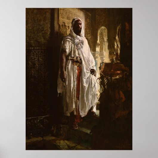 Poster Le chef maure de l'art africain (Devant)