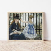 Poster Le chemin de fer | Édouard Manet