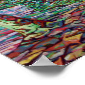 Poster Le chemin de janvier (Coin)