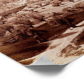 Poster Le chemin de Jérusalem à Bethléem (Coin)