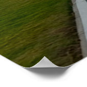 Poster Le chemin du coucher du soleil vers l'avenir (Coin)