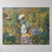 Poster Le chemin du jardin | Frederick Carl Frieseke (Devant)