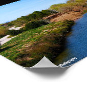 Poster Le chemin le long de la rivière Túria (Coin)