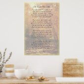 Poster Le chemin non pris - Robert Frost (Cuisine)