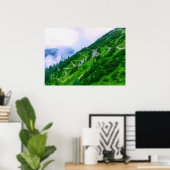 Poster Le chemin pentu sur la montagne (Bureau à domicile)