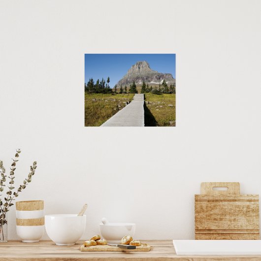 Poster Le chemin vers la vue sur le lac Caché (Cuisine)