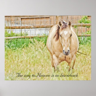 Poster Le chemin vers le ciel