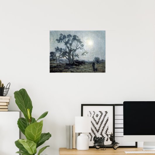 Poster Le chêne d'Henry Ossawa Tanner Abraham (Bureau à domicile)