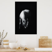 Poster Le cheval blanc (Cuisine)