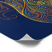 Poster Le cheval bleu (Coin)