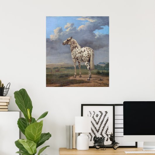 Poster Le Cheval Piebald (Bureau à domicile)