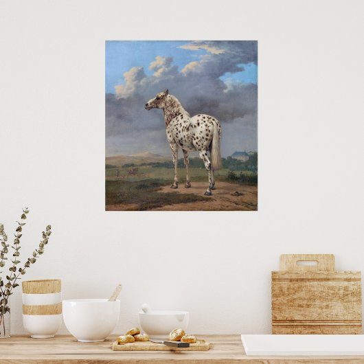 Poster Le Cheval Piebald (Cuisine)