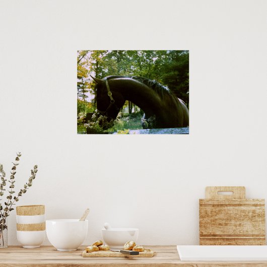 Poster Le Cheval timide (Cuisine)