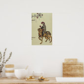 Poster Le Chevalier, détail de fac-similé (Cuisine)