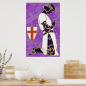 Poster Le Chevalier En Prière (Cuisine)