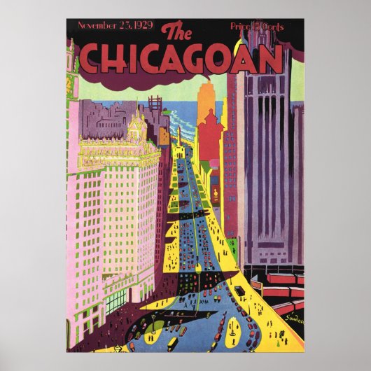 POSTER LE CHICAGOAN (Devant)