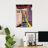 POSTER LE CHICAGOAN (Bureau à domicile)