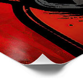 Poster Le Chien à Chien à Chien, Rouge et Noir 001 - Ulis (Coin)