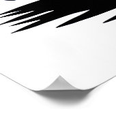 Poster Le Chien à la corne | Art AI (Coin)