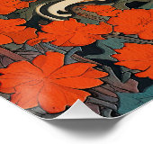 Poster Le Chien Borzoi 003 - Natalia Mucha (Coin)