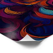 Poster Le chien de caniche 004 - Zetton Ziana (Coin)