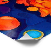 Poster Le chien de caniche 005 - Zetton Ziana (Coin)