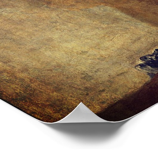 Poster Le chien (El Perro) - par Francisco Goya (Coin)