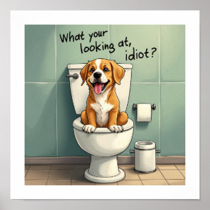 Poster Le chien gâté