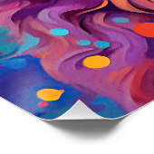 Poster Le chien Goldendoodle 001 - Zetton Ziana (Coin)