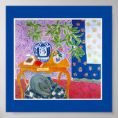 Poster Le chien gris, (Devant)