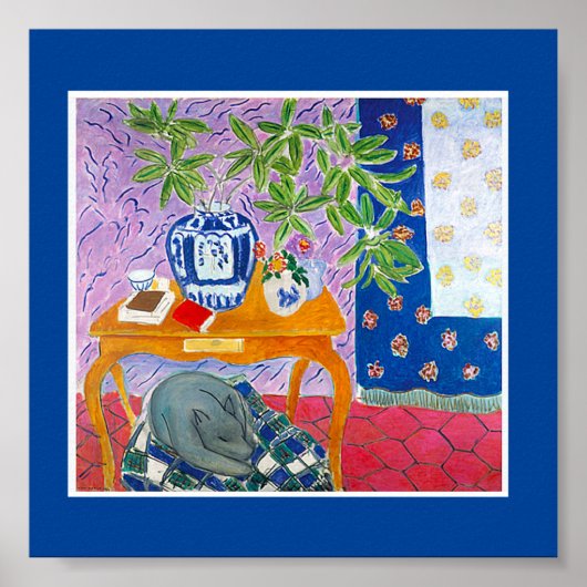 Poster Le chien gris, (Devant)