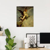Poster Le Chimera de Gustave Moreau (Bureau à domicile)