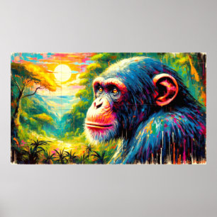 Poster Le chimpanzé oriental 3