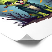 Poster Le choc Frankenstein Chihuahua (Coin)