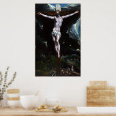 Poster Le Christ El Greco Sur La Croix (Cuisine)