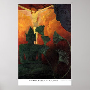 Poster Le Christ et Bouddha par Paul-Elie Ranson